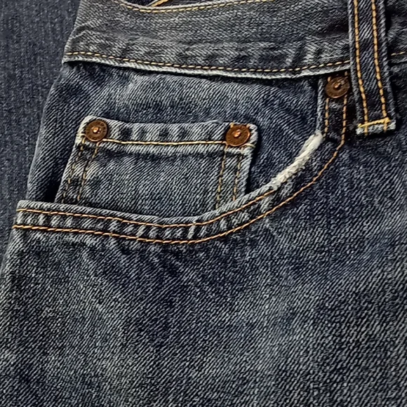 Old Navy Loose Straight Leg Blue Jeans Size 30x30 - Picture 15 of 16